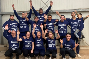 Das Aufstiegsteam des Boule Club Achern